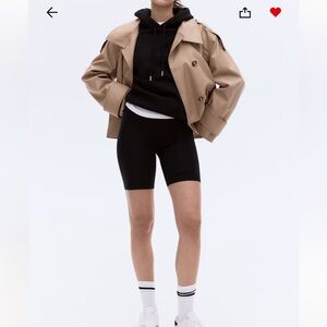 H&M Black Biker/cycling shorts Set of 4